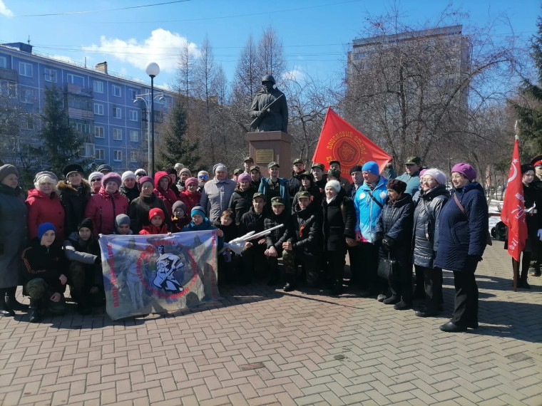 Проводы поискового отряда «Эхо».